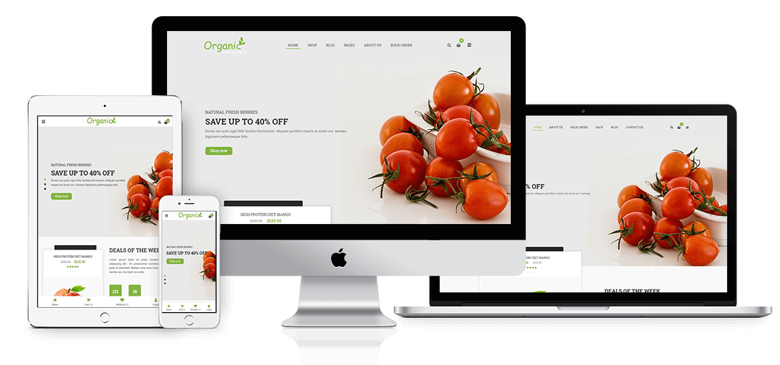 Organico | Organic Food WooCommerce WordPress Theme